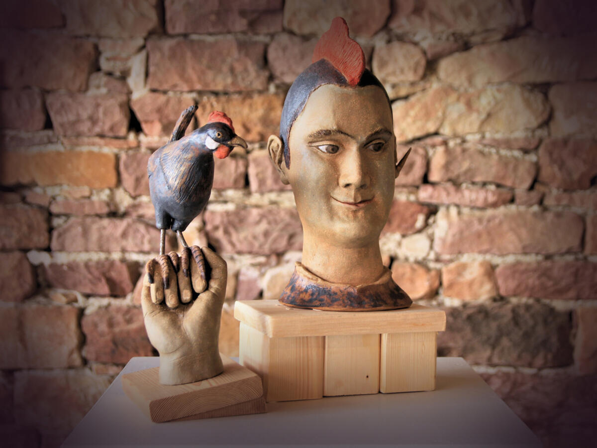 Portrait - Punk u. Huhn