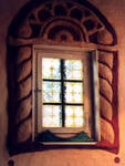 Lehmstuck - Fensterrahmen