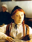 Wachsfigur - Mädchen Heimatmuseum Kutzenhausen - France